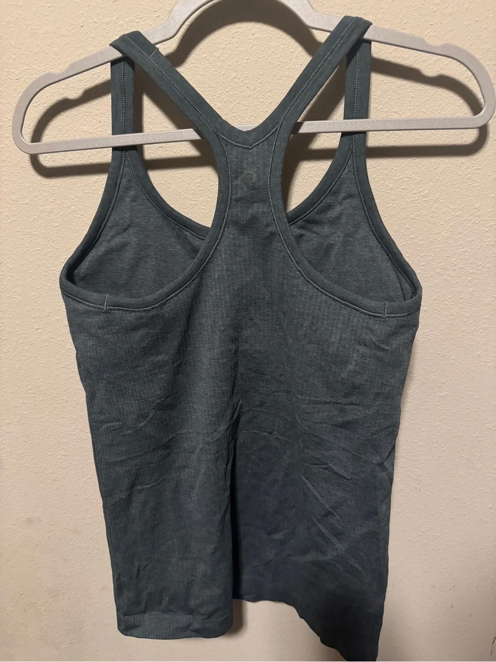 Ribbed Dark Green Tank Top - Women| Ebb to Street Tank| Lululemon|